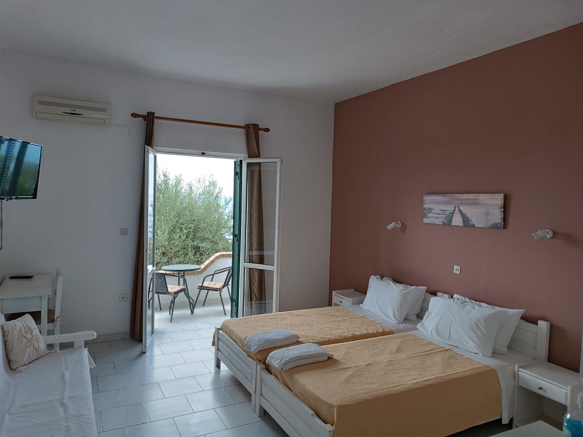 Ferienwohnung Nikos - Eleni Barbati Exterior foto